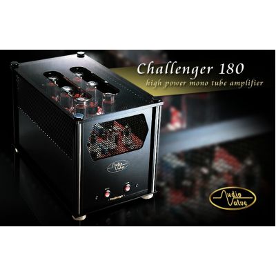Ламповый усилитель AUDIO VALVE Challenger 180 black/chrome