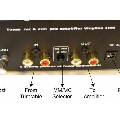 Фонокорректор Tonar Vinyline MC/MM Phono Pre-amplifier (110 volt usa ps)
