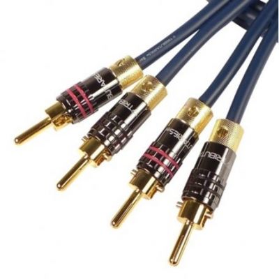 Акустический кабель Tributaries 8 Speaker 12AWG Banana 2.4м