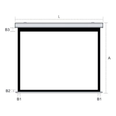 Экран Classic Solution Premier Phoenix-R (4:3) 372х372 (E 362x272/3 MW-PR/W)