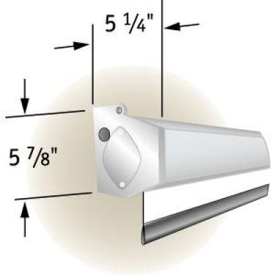 Экран Draper Targa HDTV (9:16) 338/133" 165*295 MW (XT1000E) 700426
