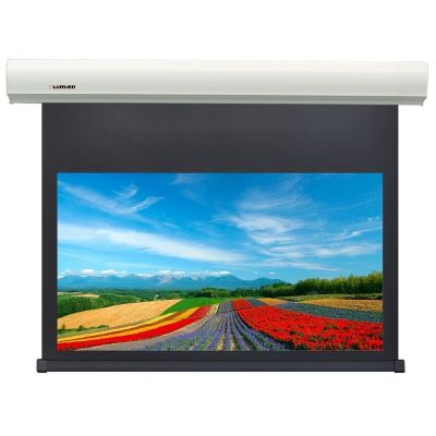 Экран с электроприводом Lumien Cinema Control 185x303 cm (раб. область 166x295 cm) (133") Matte White FiberGlass белый корпус [LCC-100115]