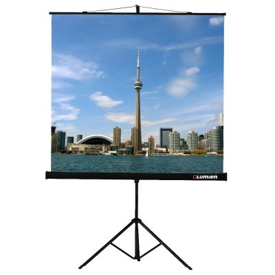 Экран на штативе Lumien [LEV-100104] Eco View 127x127см (раб.область 121х121 см) Matte White