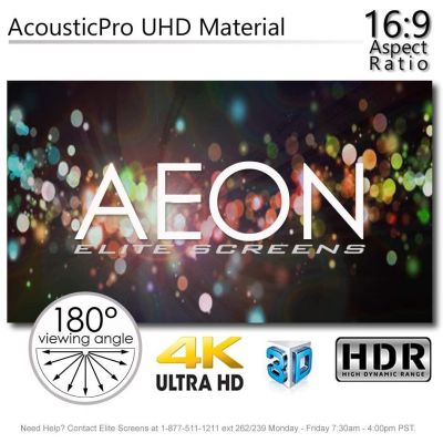 Экран безрамный Elite Screens AR135H2-AUHD