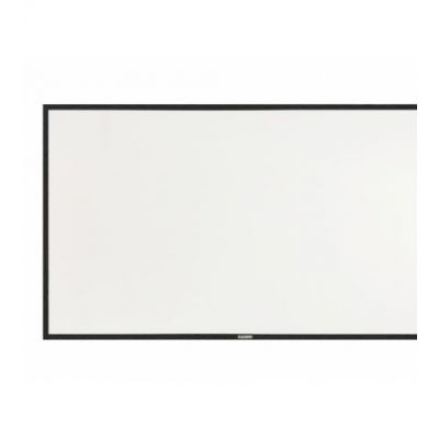 Экран на тонкой раме Kauber Frame Lite Velvet Cinema 154" 16:9 White Ice , область просмотра 340x191 см, размер по раме 345x196 см.