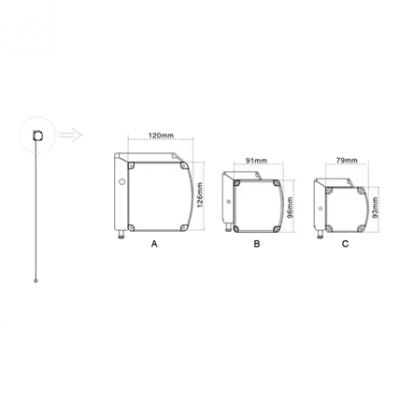 Экран Classic Solution Premier Orion II (16:9) 213х213 (W 203x115/9 HG-FC/W)