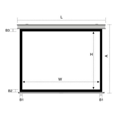 Экран Classic Solution Premier Orion II (16:9) 213х213 (W 203x115/9 HG-FC/W)