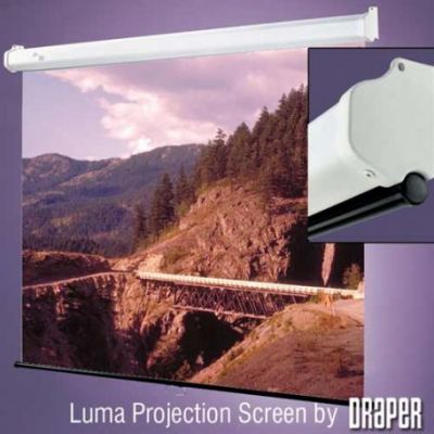 Экран Draper Luma HDTV 106" MW case white (9:16, 132*234) 207101