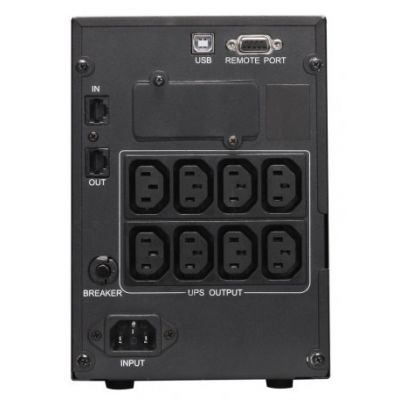 Блок бесперебойного питания Powercom Smart King Pro+ SPT-1000-II LCD Black