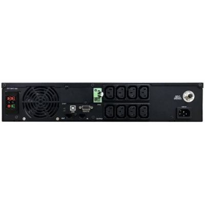 Блок бесперебойного питания Powercom Smart King RT SRT-1500A LCD Black