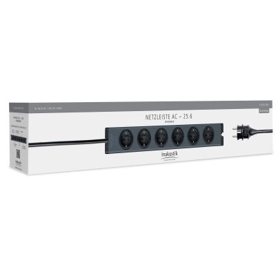 Фильтр сетевой In-Akustik Exzellenz Power Bar AC-25-6 3x2.5mm 1.65m #006170615