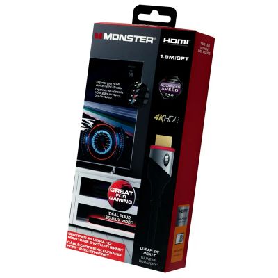 HDMI-кабель Monster VME20006 (CERTIFIED 4K ULTRA HD WITH ETHERNET) 1.8м