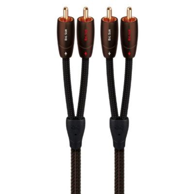 Кабель межблочный аудио AudioQuest Big Sur 2RCA-2RCA, 5.0 м