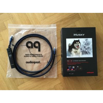 Кабель межблочный аудио AudioQuest Husky Rca-Rca Braided 5.0m
