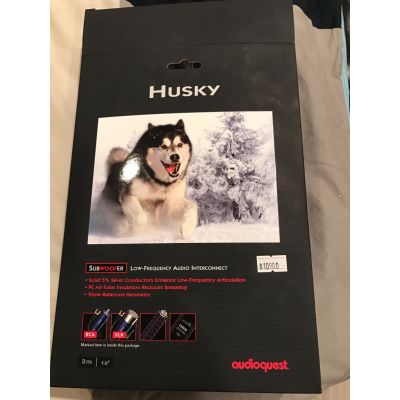 Кабель межблочный аудио AudioQuest Husky XLR-XLR Braided 12.0m