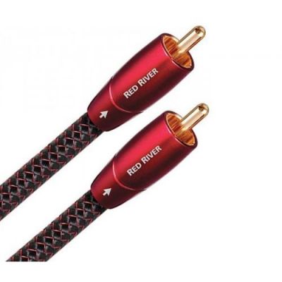 Кабель межблочный аудио AudioQuest Red River RCA-RCA, 0.5 м