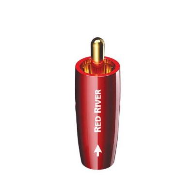 Кабель межблочный аудио AudioQuest Red River RCA-RCA, 0.5 м