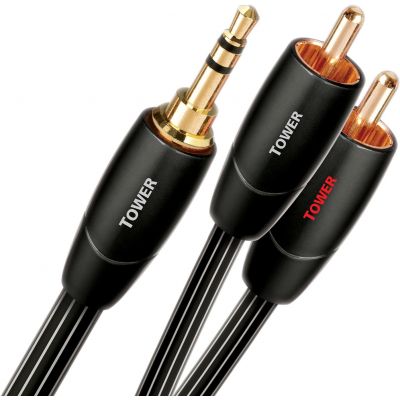 Кабель межблочный аудио AudioQuest Tower 3.5M-2RCA 5.0m