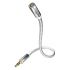 Кабель межблочные In-Akustik Premium Extension Audio Cable 2.0m 3.5мм jack<>3.5мм jack(F)+6,3 jack adapter #00410202