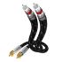 Кабель межблочный In-Akustik Exzellenz Stereo Cable RCA, 0.75m #006041007