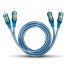 Кабель межблочный аудио Oehlbach Master Connect Ice blue RCA 0,5 m (92021)