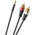 Кабель межблочный Oehlbach Select Audio Jack RCA Link 1,0m (33190)