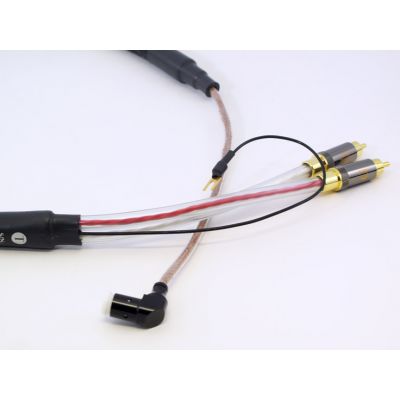 Кабель межблочный фоно Purist Audio Design Neptune Phono Din-RCA 1.2m (Angle)