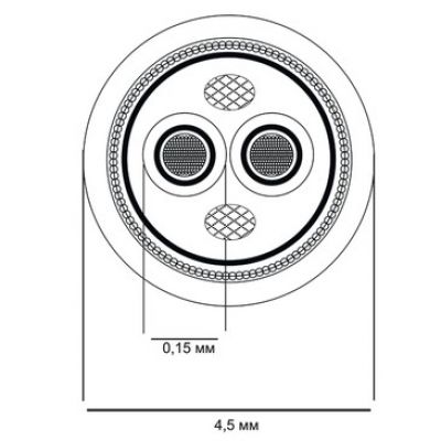 Кабель межблочный аудио Van Den Hul D 501 Hybrid pair RCA 1.0m