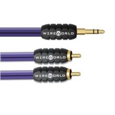 Кабель межблочный аудио Wire World Pulse 3.5mm to 2 RCA 3.0m