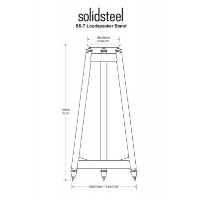 Стойки Solidsteel SS-7 White