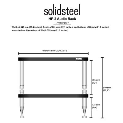 Стенд Solidsteel HF-2 Glossy Black