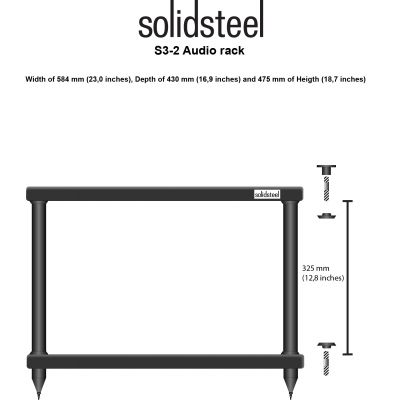 Стенд Solidsteel S3-2 White