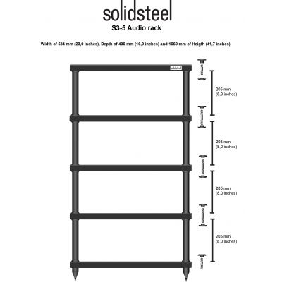 Стенд Solidsteel S3-5 White