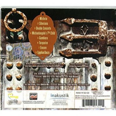 CD диск In-Akustik Meola Al Di, Morocco Fantasia, 0169132