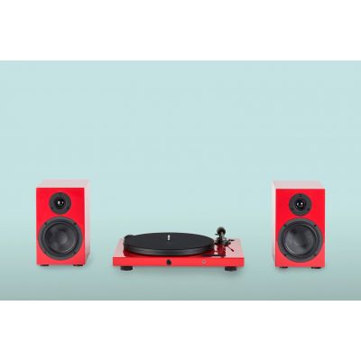 Комплект Pro-Ject Set Juke Box E + Speaker Box 5 red/red
