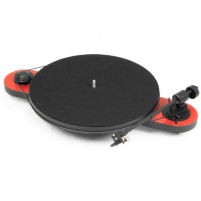 Проигрыватель винила Pro-Ject Elemental red/black