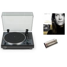 Комплект Thorens TD 102 A black + CLEANING VELVET + LP Margriet Sjoerdsma – A Tribute To Eva Cassidy