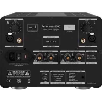 Усилитель мощности SPL Performer S1200 Red