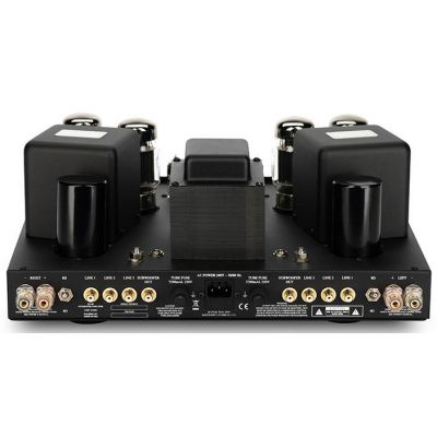 Интегральный ламповый усилитель Cary Audio SLI-80HS Black Ash