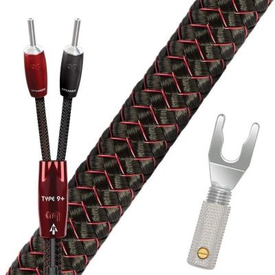 Кабель акустический AudioQuest Type 9 + DBS FR-SPADES (2.5 м)
