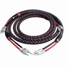 Акустический кабель DH Labs Deity speaker cable single wire(2x2), locking banana 2,5m