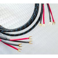 Акустический кабель DH Labs Q-10 Signature speaker cable bi-amp(4x4), spade 2,5m