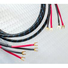 Акустический кабель DH Labs Q-10 Signature speaker cable bi-amp(4x4), spade 3m