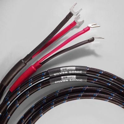 Акустический кабель DH Labs Q-10 Signature speaker cable single wire(2x2), spade 3m