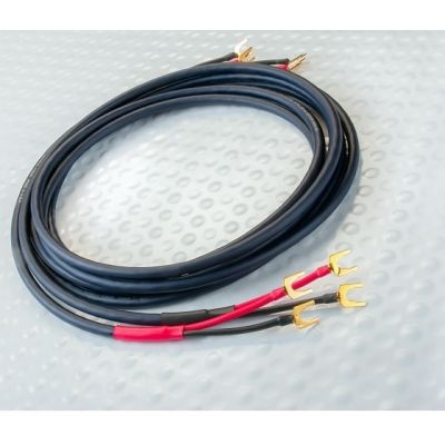 Акустический кабель DH Labs T-14 speaker cable single wire(2x2), spade 3m