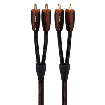 Кабель межблочный аудио AudioQuest Big Sur 2RCA-2RCA, 1.5 м