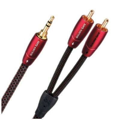 Кабель межблочный аудио AudioQuest Golden Gate 3m (3.5mm-RCA)