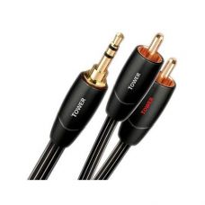 Межблочный аудио кабель AudioQuest Tower 3.5mm-2RCA, 0.6 м