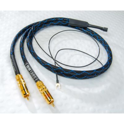 Кабель межблочный аудио DH Labs Dimension Phono interconnect 5pin(straight) - 2RCA 1,5m