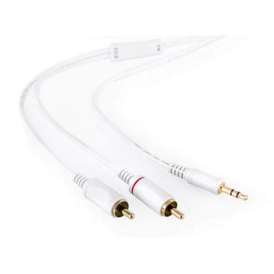 Кабель аудио Eagle Cable HIGH STANDARD Mini (m) - 2xRCA white 1.6m #20071216